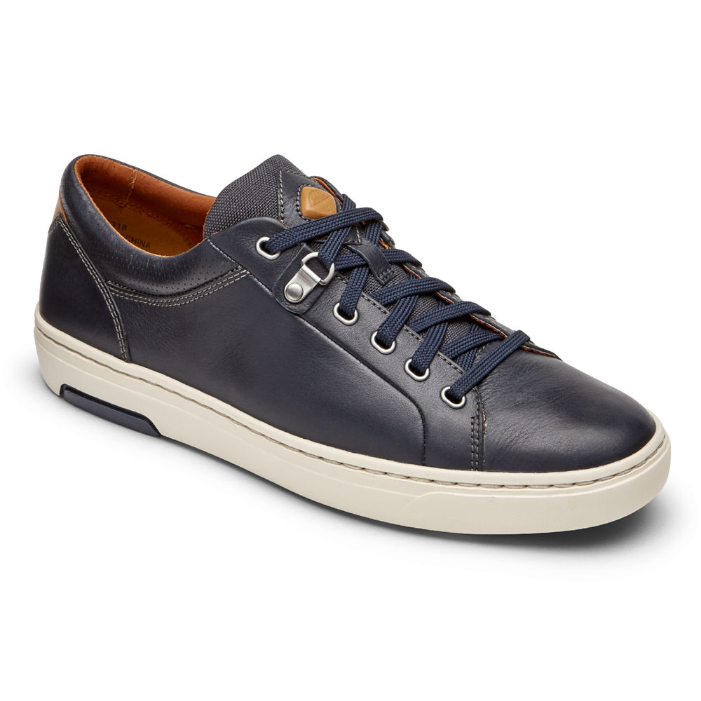 Rockport Sneakers For Mens Blue - Lets Walk Cupsole Lace-to-Toe - VL0629541